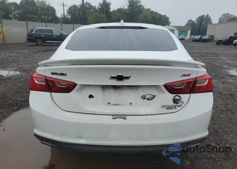 2020 Chevrolet Malibu Rs z USA, uszkodzony, nr VIN 1G1ZG5STXLF138372